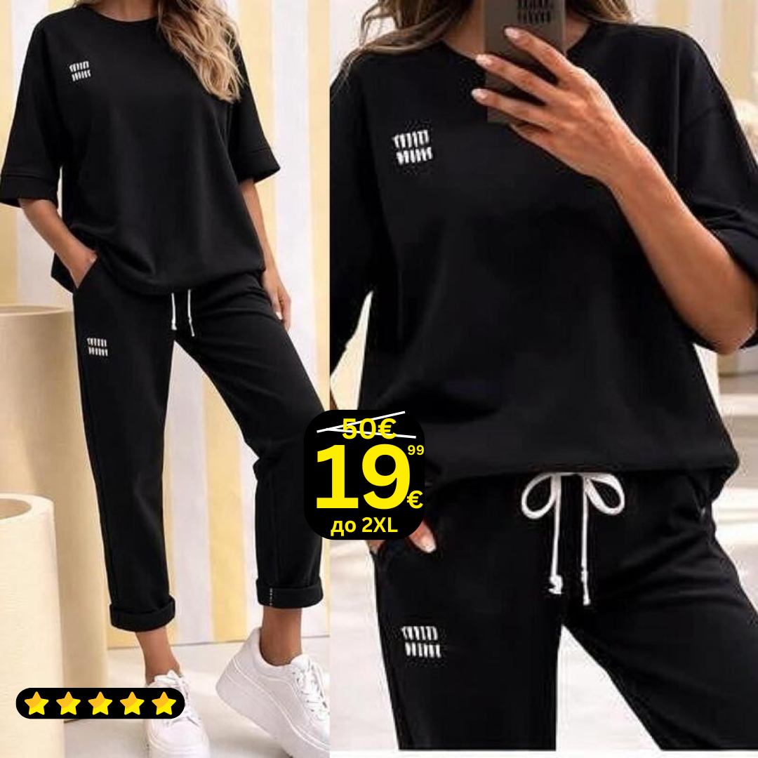 Удобен комплект Бети черен